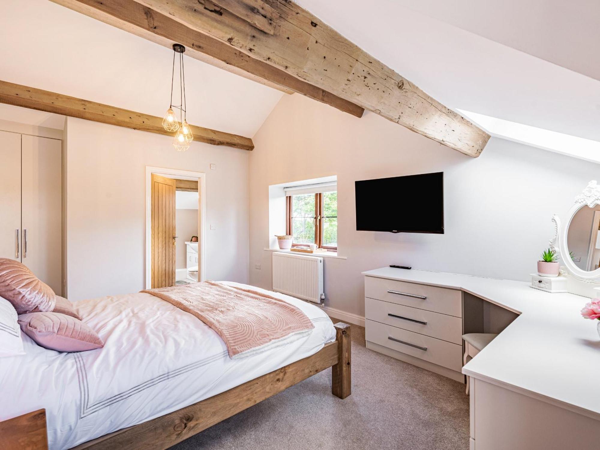 Vila Stuarts Farm Barn Westhead Exteriér fotografie